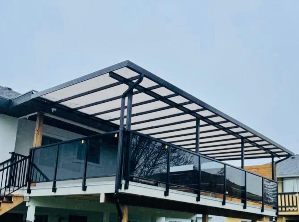 Glass roof system